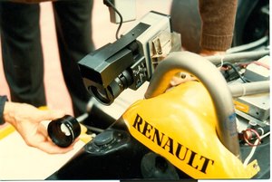 ON BOARD CAMERA - RENAULT F1