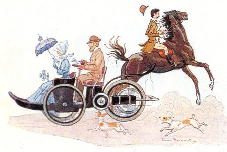 LA VOITURETTE &Agrave; 3 ROUES DE L&Eacute;ON BOLL&Eacute;E