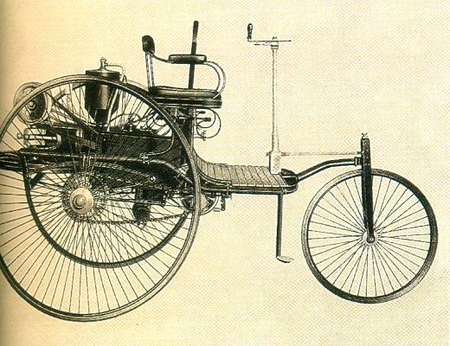 TRICYCLE CARL BENZ - 1886