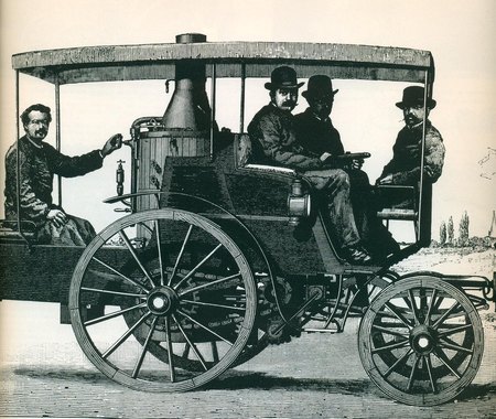 VOITURE &Agrave; VAPEUR DE DION-BOUTON & TREPARDOUX 