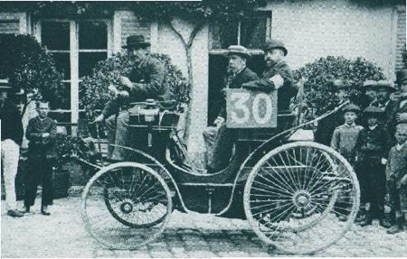 De Dion Bouton 1894 - D&eacute;part Paris-Rouen 1894