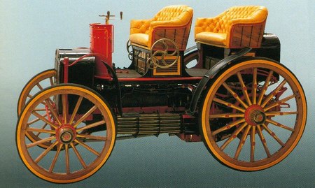 MENIER DOUBLE PHA&Eacute;TON - DAIMLER - 1893