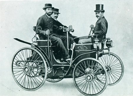 QUADRICYCLE PEUGEOT TYPE A - 1891
