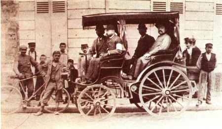 PANHARD-LEVASSOR 4 PLACES - PARIS-ROUEN 1894