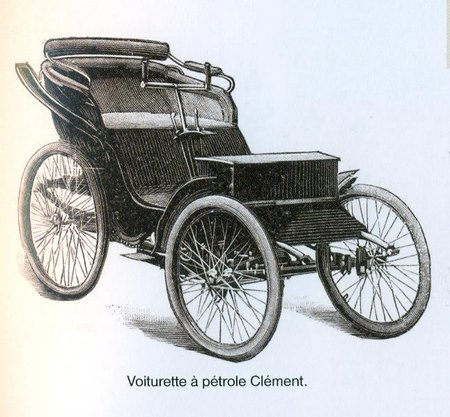 VOITURETTE &Agrave; P&Eacute;TROLE CLEMENT